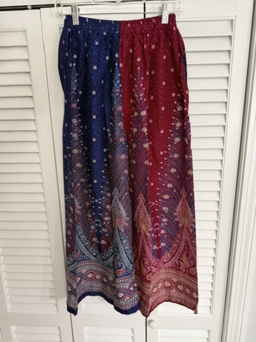 K2 | Kathmandu Kathmandu Peacock Wide Leg Pants | One Size S-L